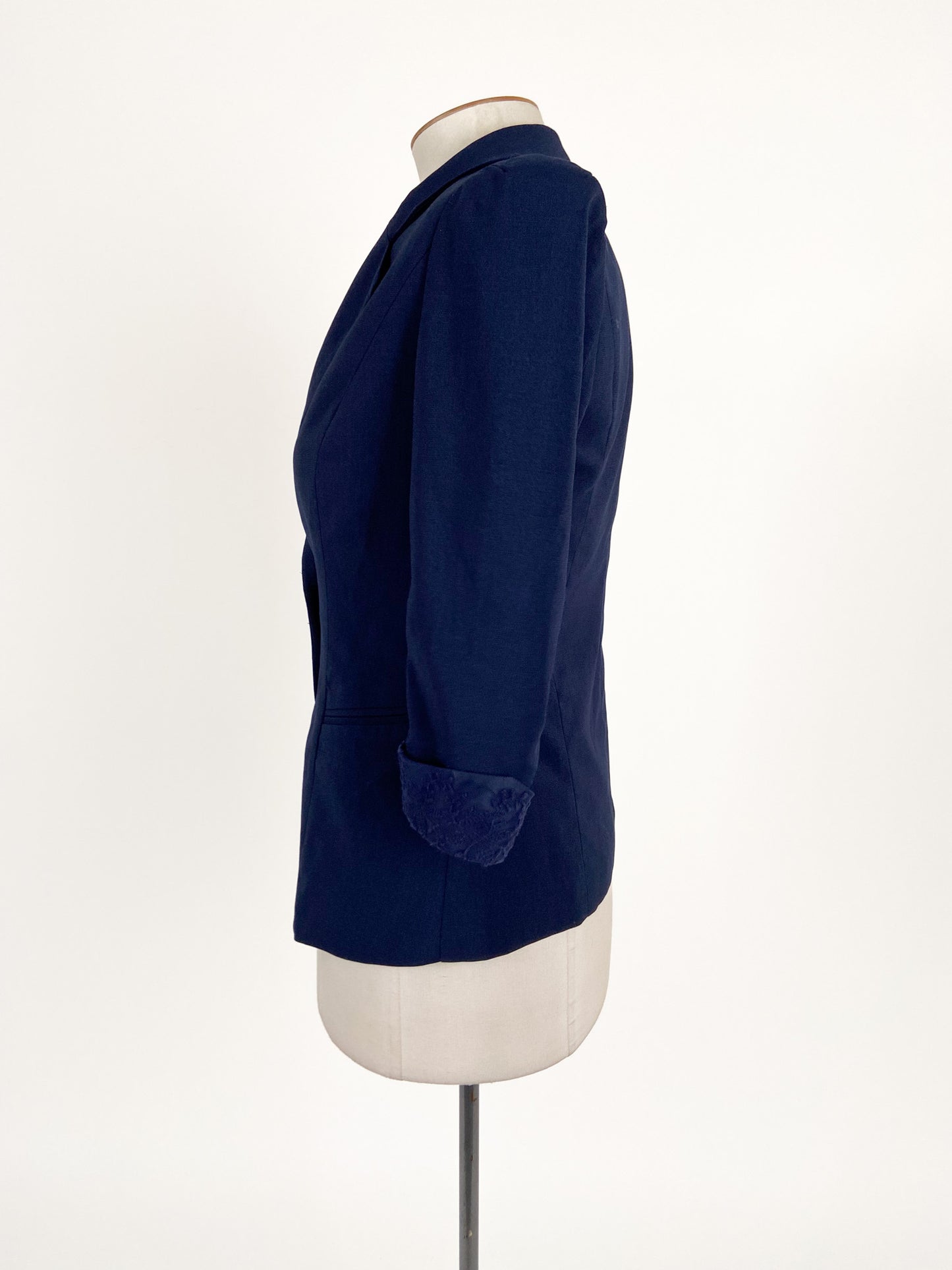 La Go Go | Navy Workwear Jacket | Size XXS