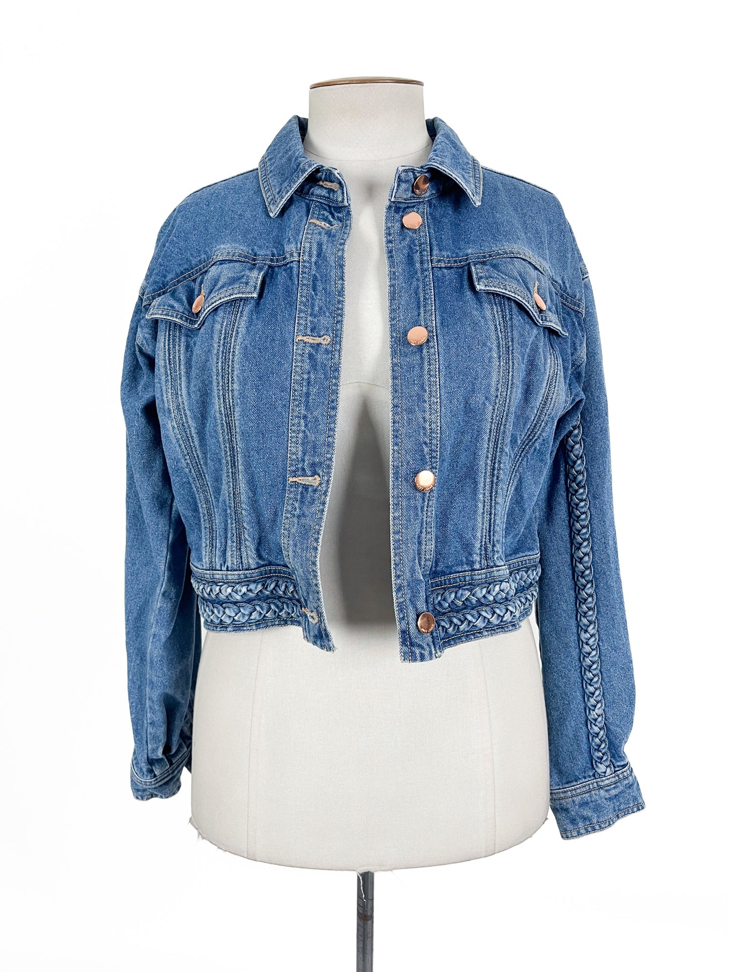 Just Jeans | Blue Casual Jacket | Size 10