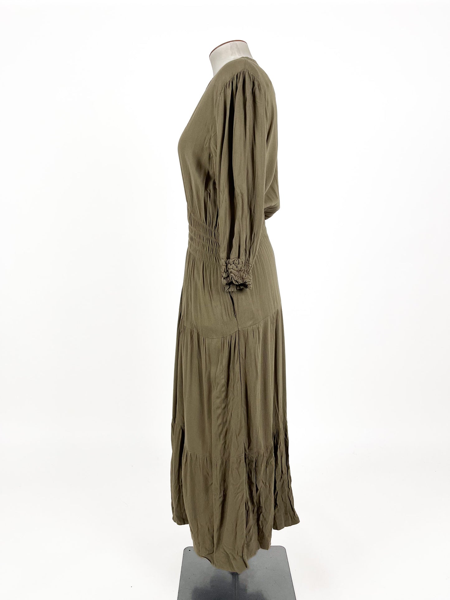 SASS - Green Midi Dress (Size 18)