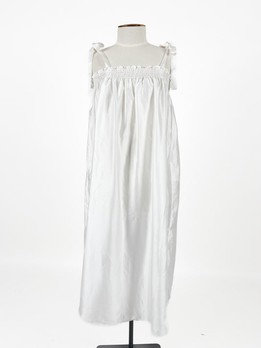 H&M | White Casual Dress | Size 8