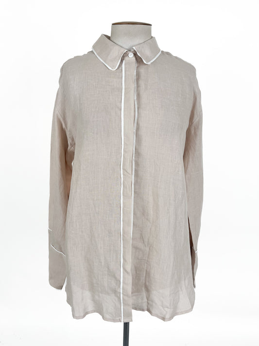 Decjuba | Beige Casual Top | Size 12