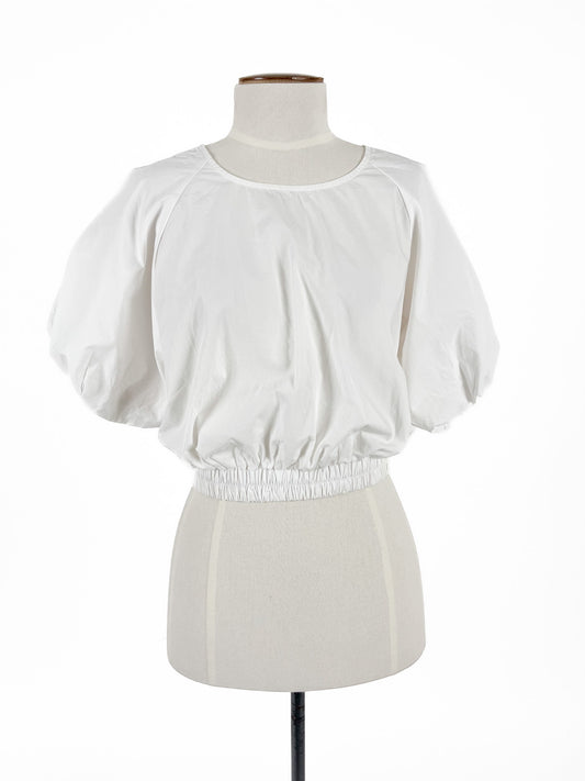 Ivy + Jack | White Casual/Workwear Top | Size 6