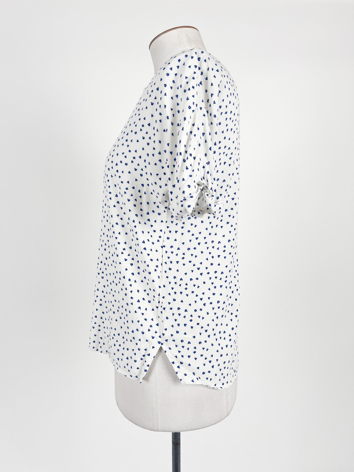Jacqui.E | White Casual/Workwear Top | Size 8