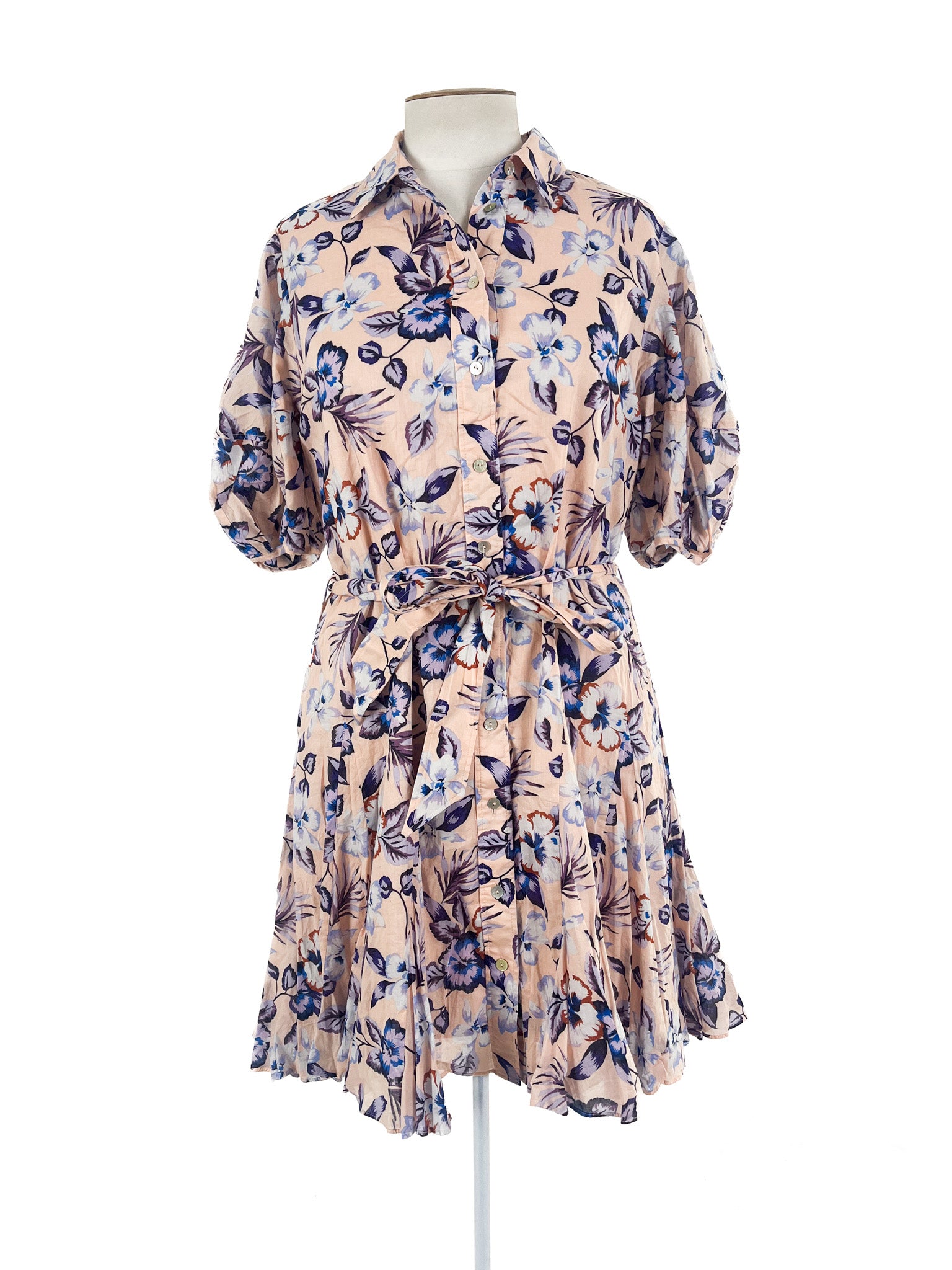 Witchery - Beige Mini Dress (Size 12)