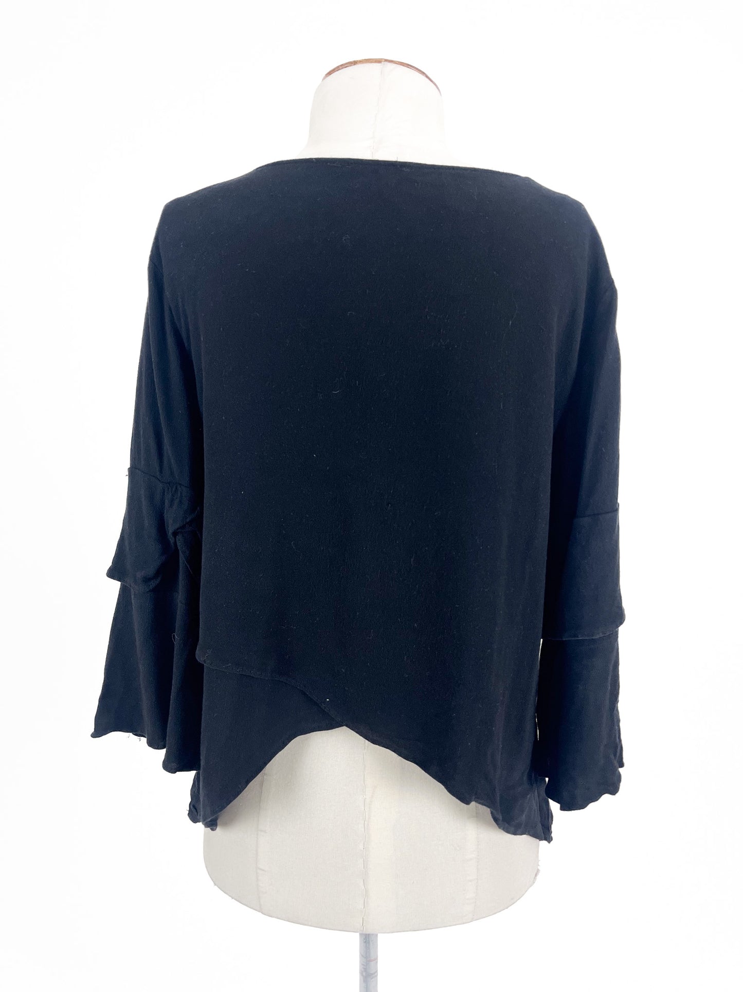SASS | Black Casual Top | Size 6