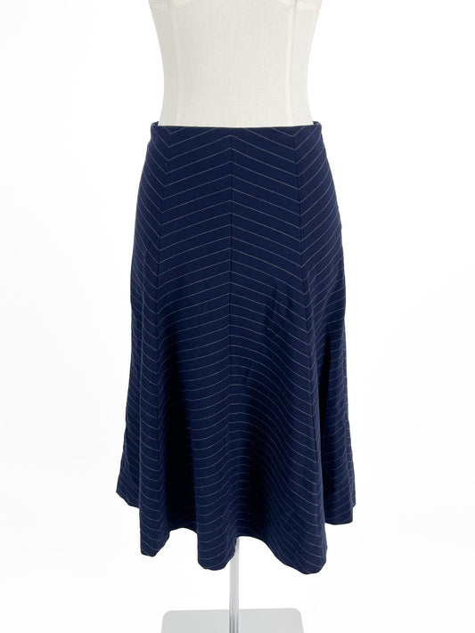 Zara | Navy Casual/Workwear Skirt | Size S