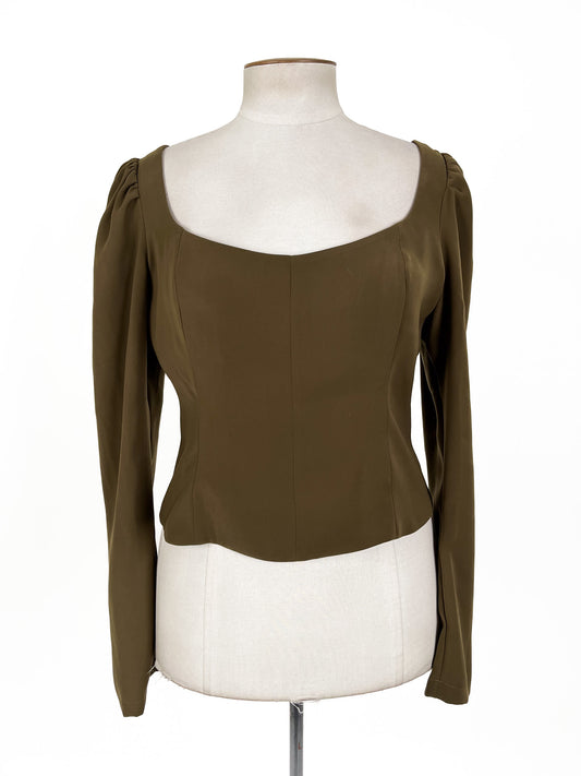 Caitlin Crisp | Green Cocktail Top | Size 12