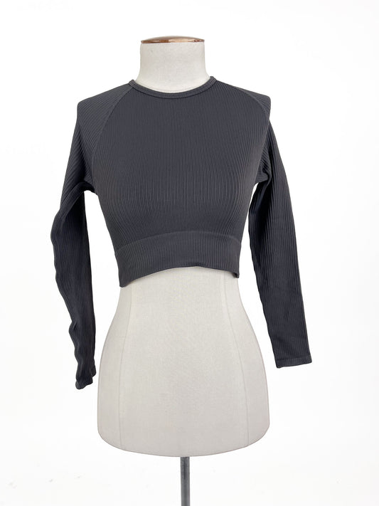 Aim'n | Grey Casual Activewear Top | Size S