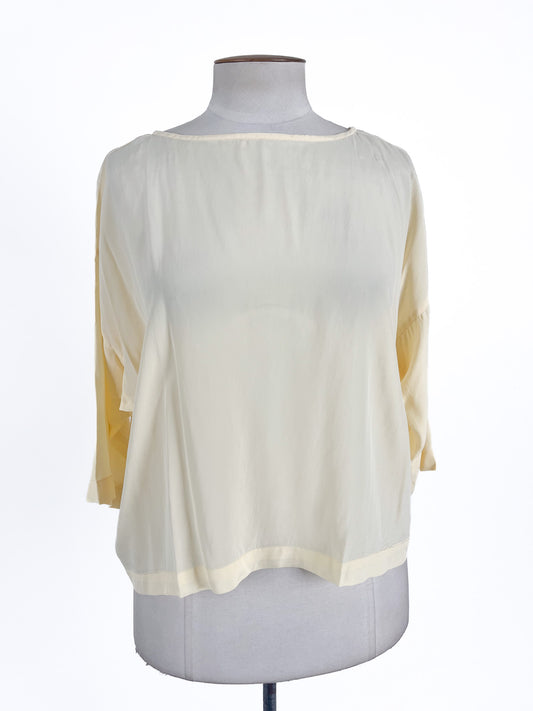 Grace Hill | Yellow Casual/Workwear Top | Size 14