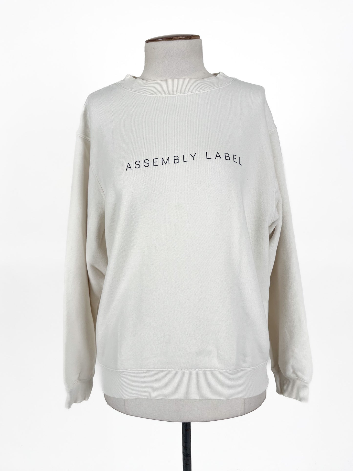 Assembly Label | White Casual Jumper | Size 8
