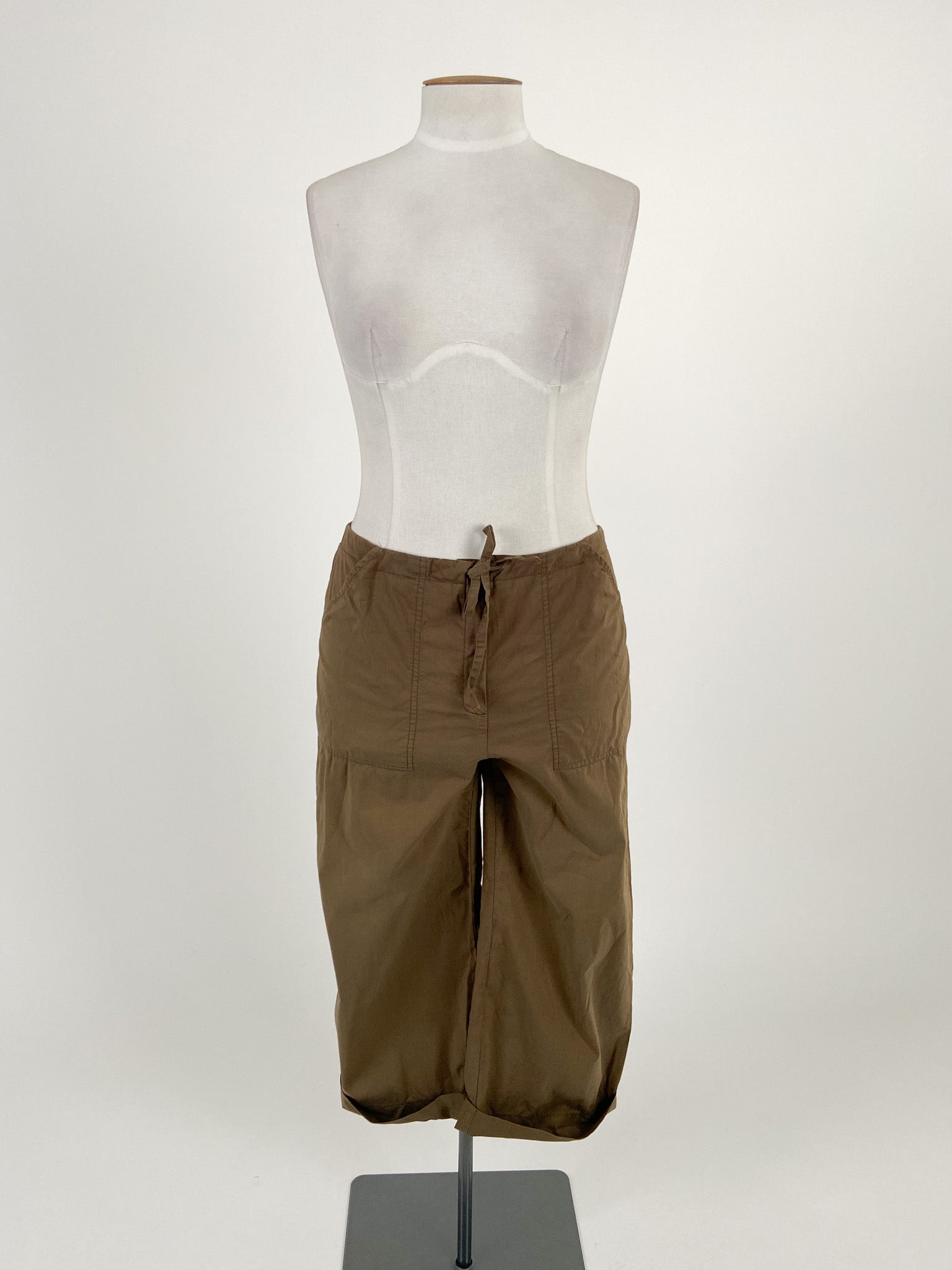 Jacqui.E Brown Straight fit Pants Size 12 & Again