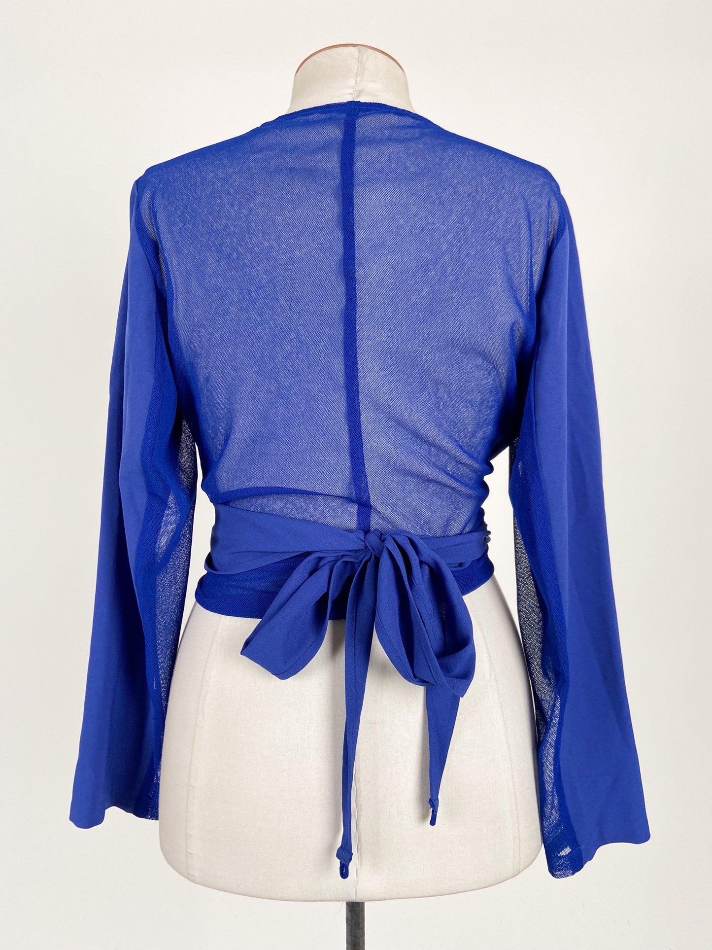 Annah Streton | Blue Workwear Top | Size XL