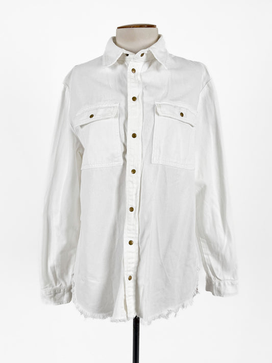 Moochi | White Casual Jacket | Size 6
