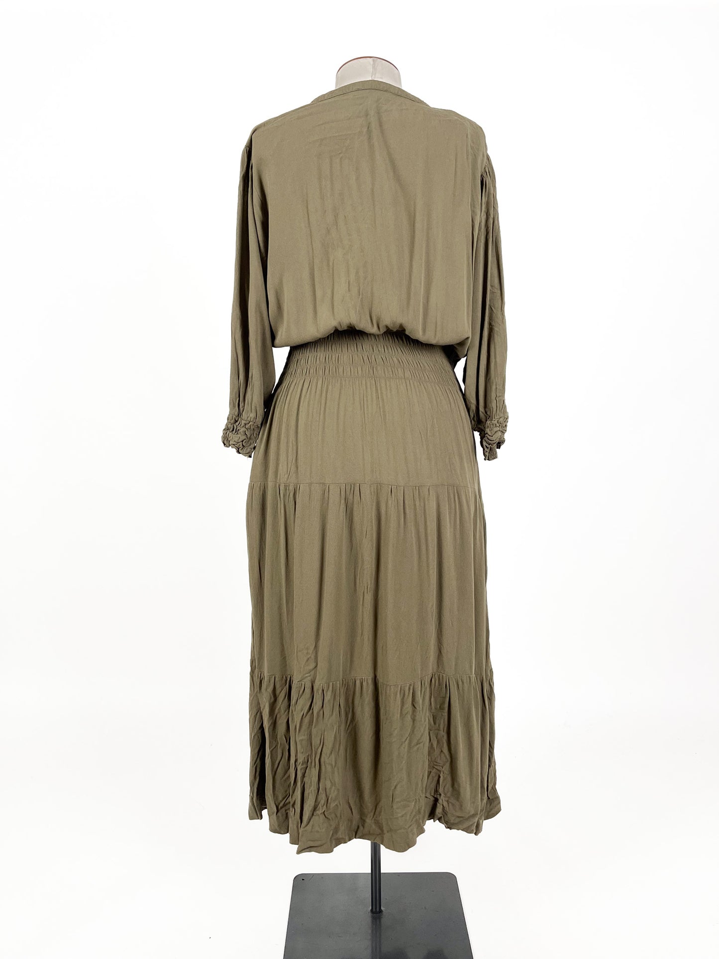 SASS - Green Midi Dress (Size 18)