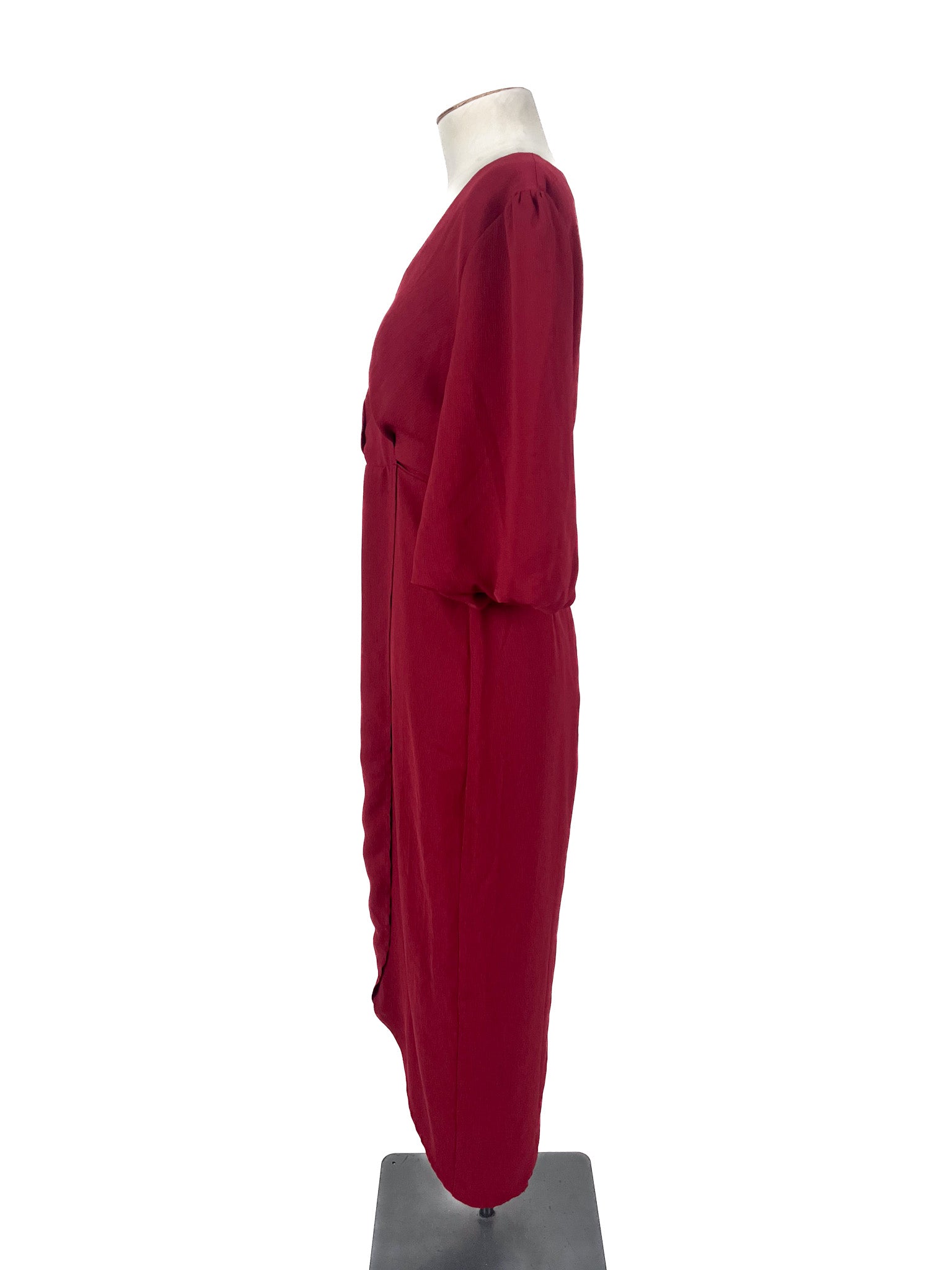 Chancery - Red Midi Dress (Size 8)