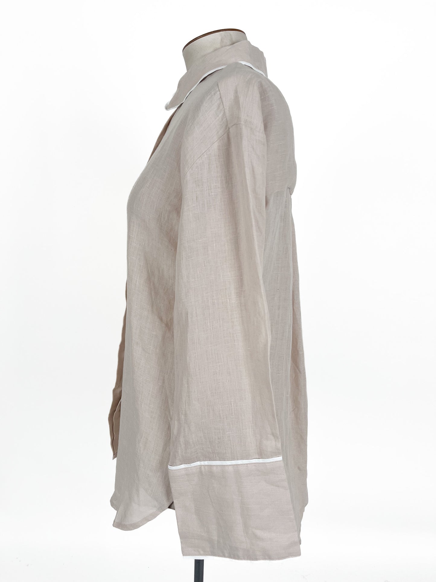 Decjuba | Beige Casual Top | Size 12
