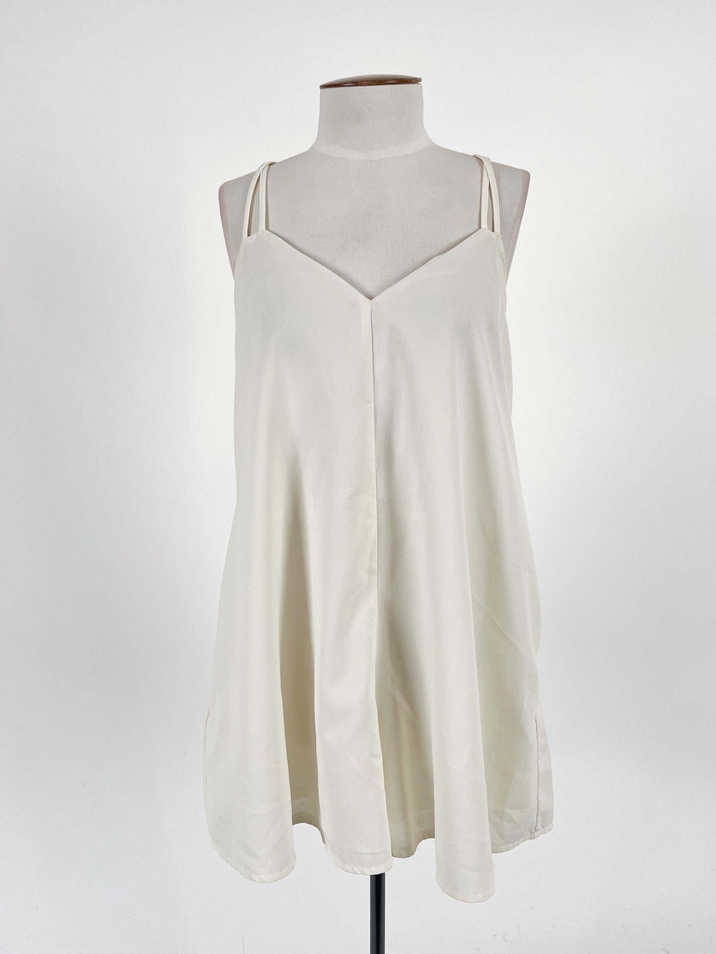 Lippy | Beige Casual/Cocktail Playsuit | Size 8
