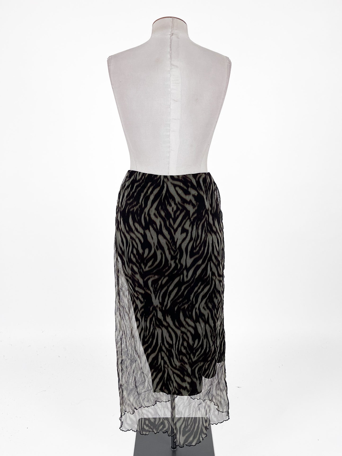 Topshop | Green Cocktail Skirt | Size 14