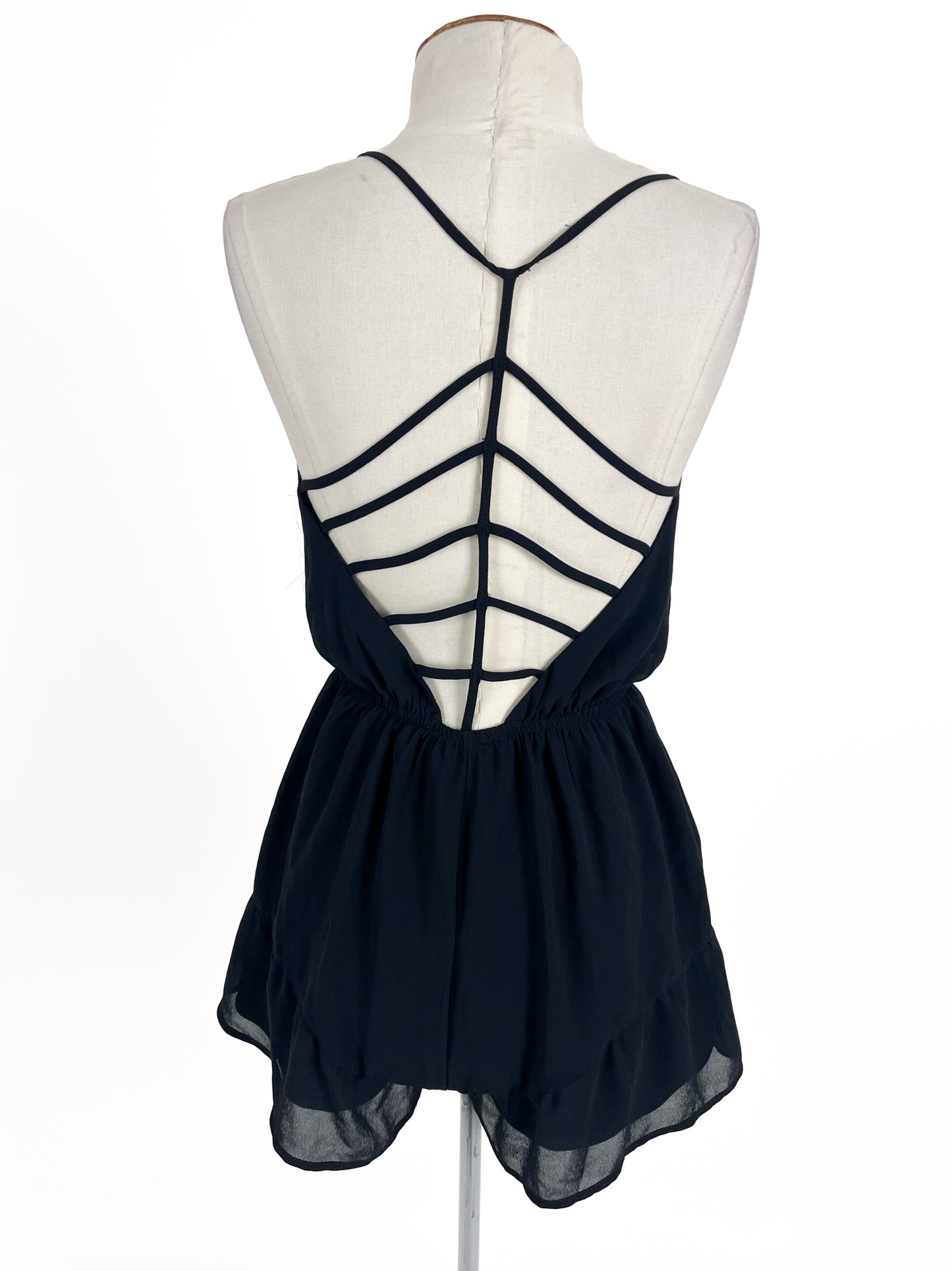 Missguided | Black Casual Playsuit | Size 6