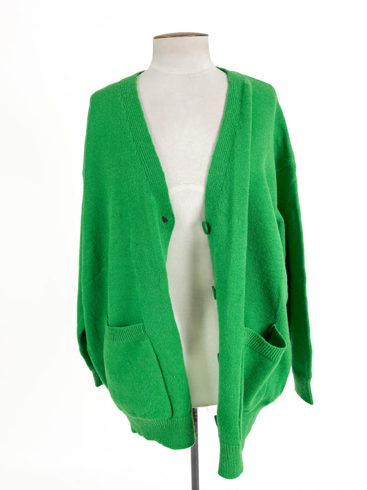 Eb & Ive | Green Casual Cardigan | Size M