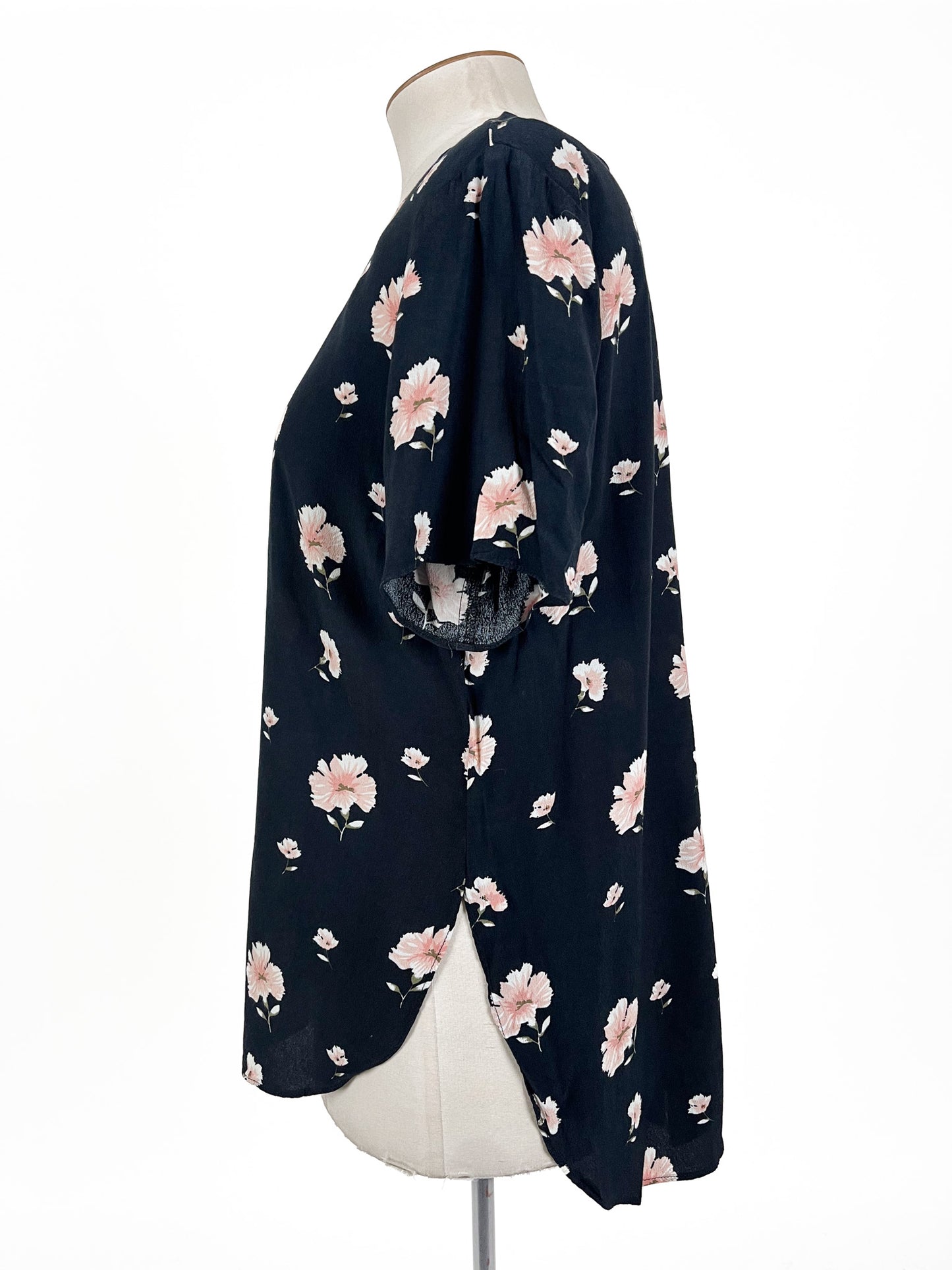 Whistle - Navy Blouse (Size 14)
