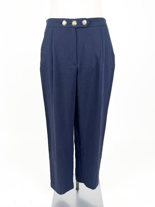 Zara | Navy Casual Pants | Size L