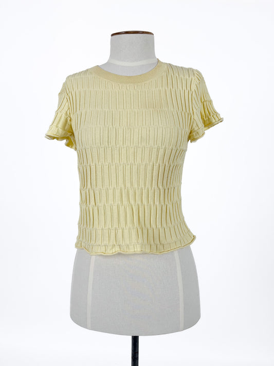 Reserved | Yellow Casual Top | Size M