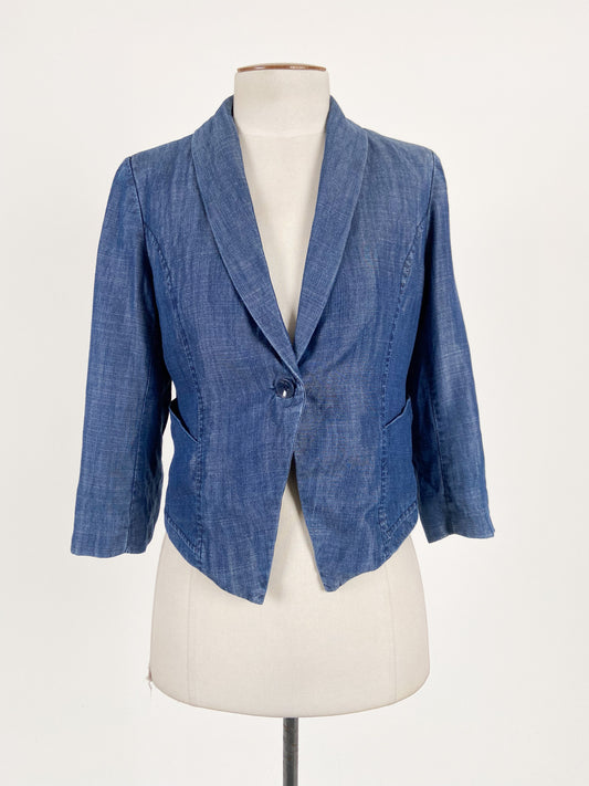Max | Blue Workwear Jacket | Size 8