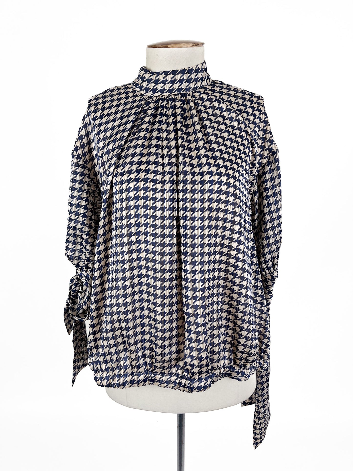 Birgitte Herskind - Navy Blouse (Size 8)