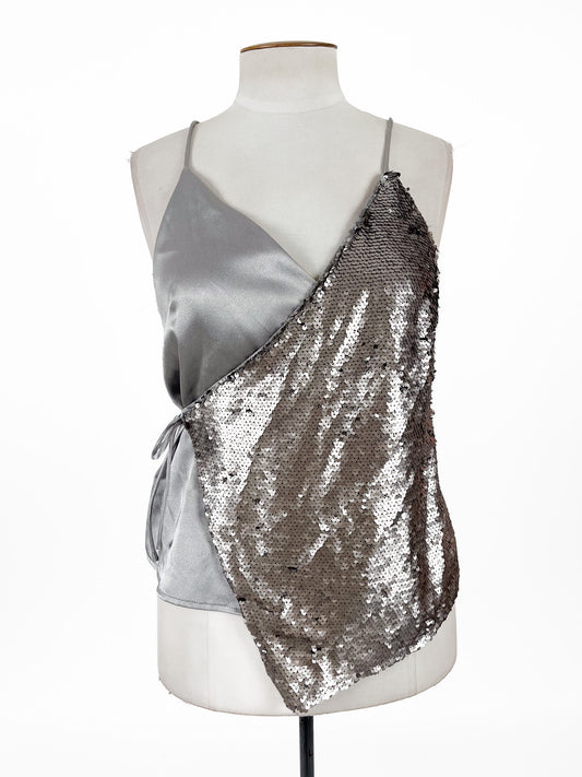 Pagani | Grey Casual/Cocktail Top | Size 12