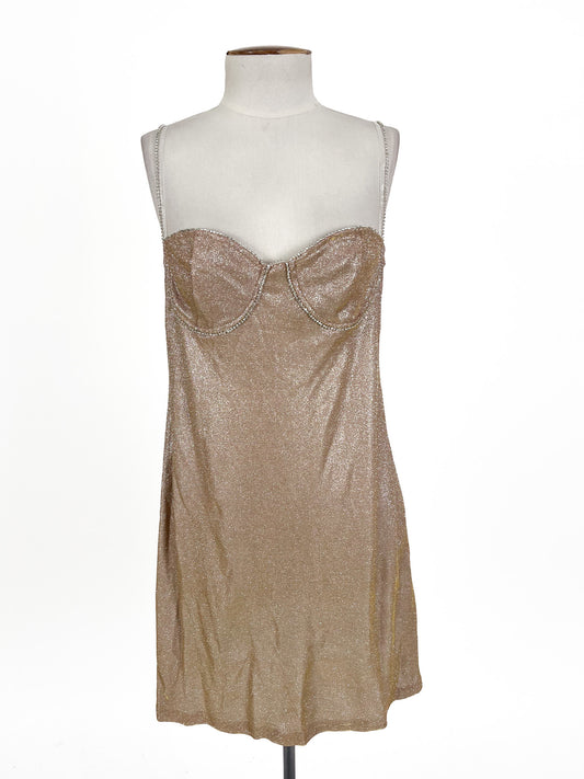 Unknown Brand | Gold Cocktail Dress | Size L