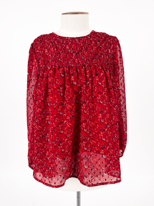 Lucky Brand | Red Casual/Workwear Top | Size S