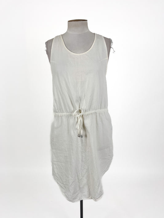 Eb & Ive - White Mini Dress (Size M)