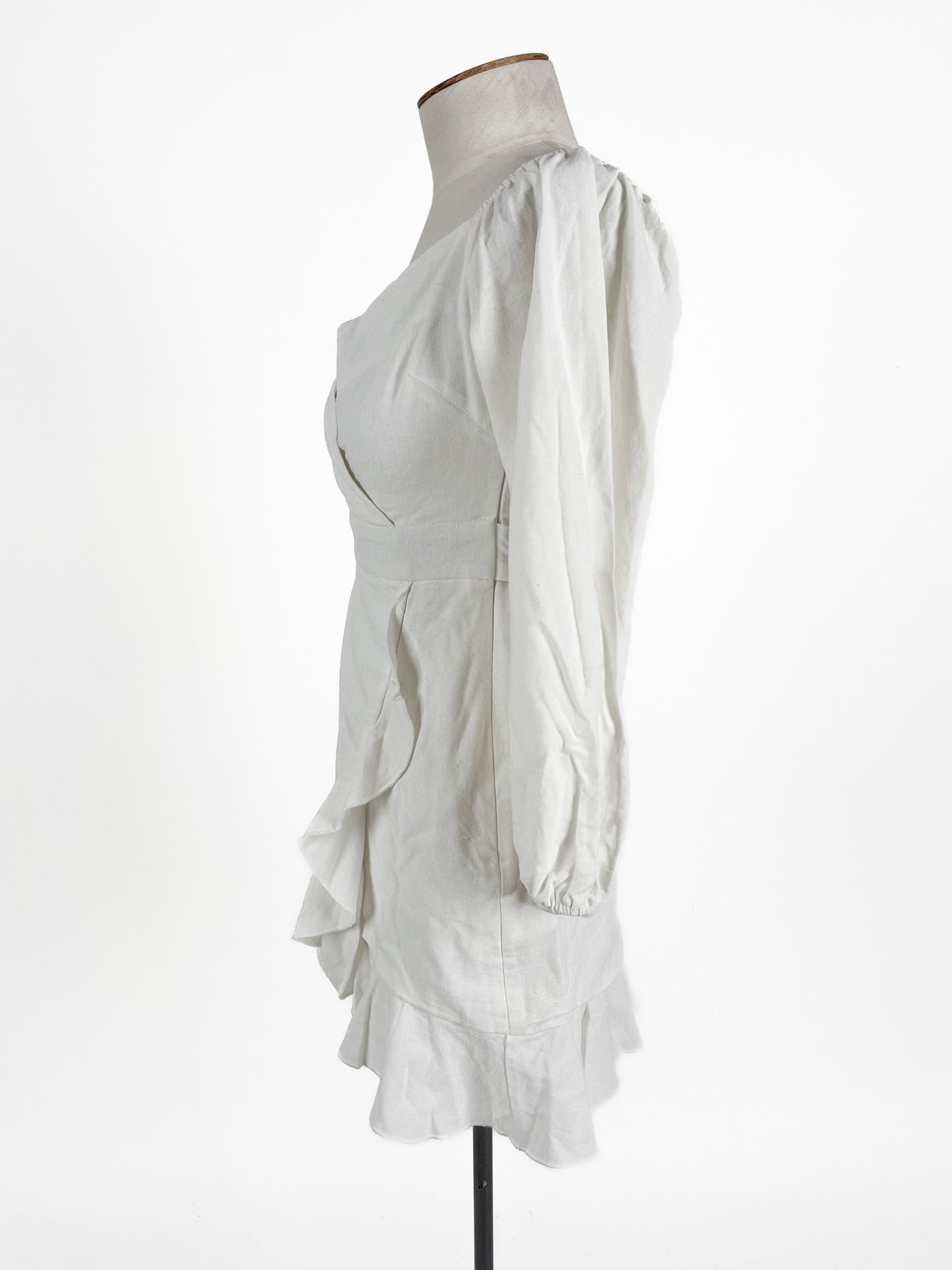Showpo | White Casual Dress | Size 8