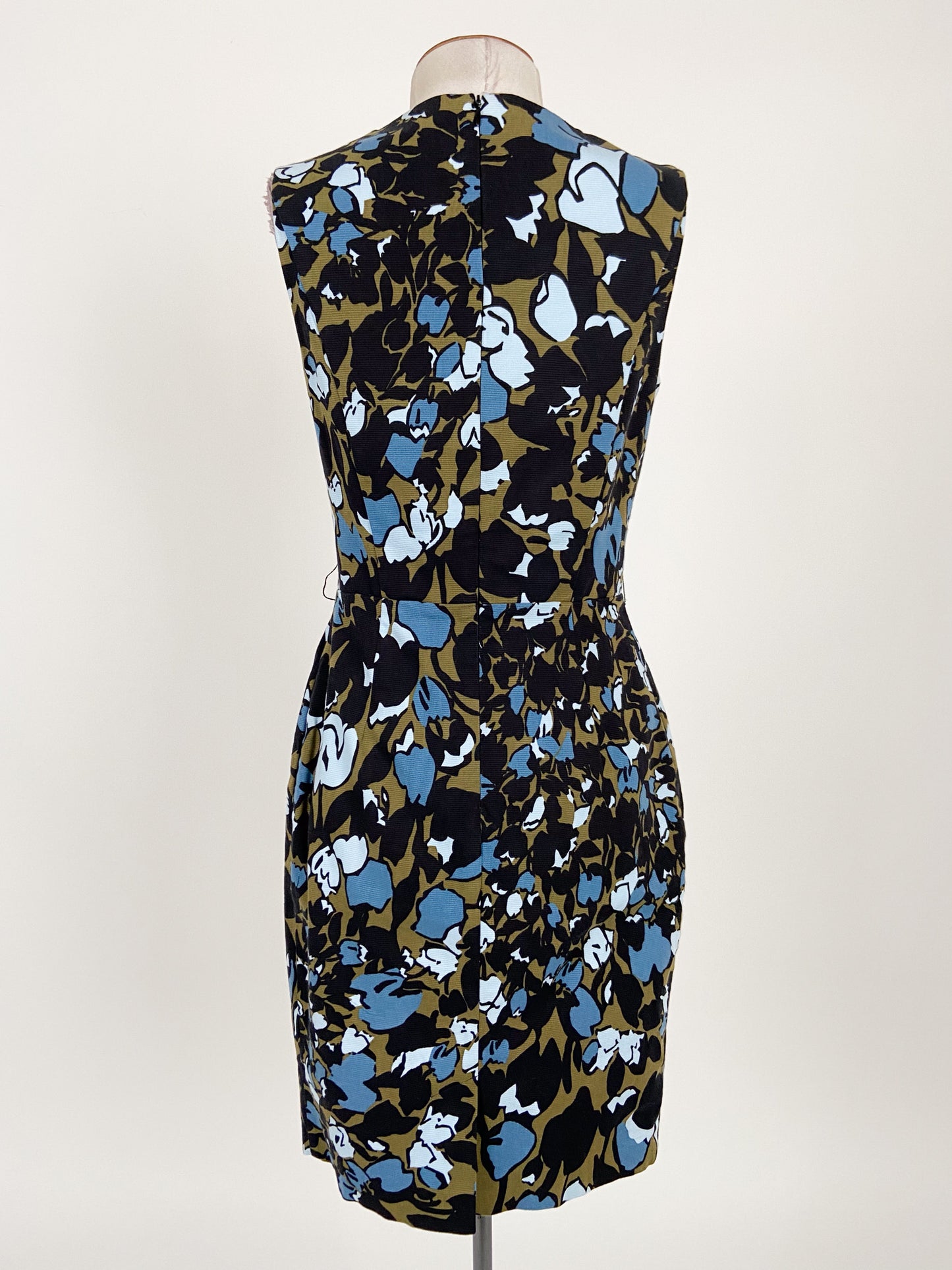 CUE | Multicoloured Cocktail/Workwear Dress | Size 8