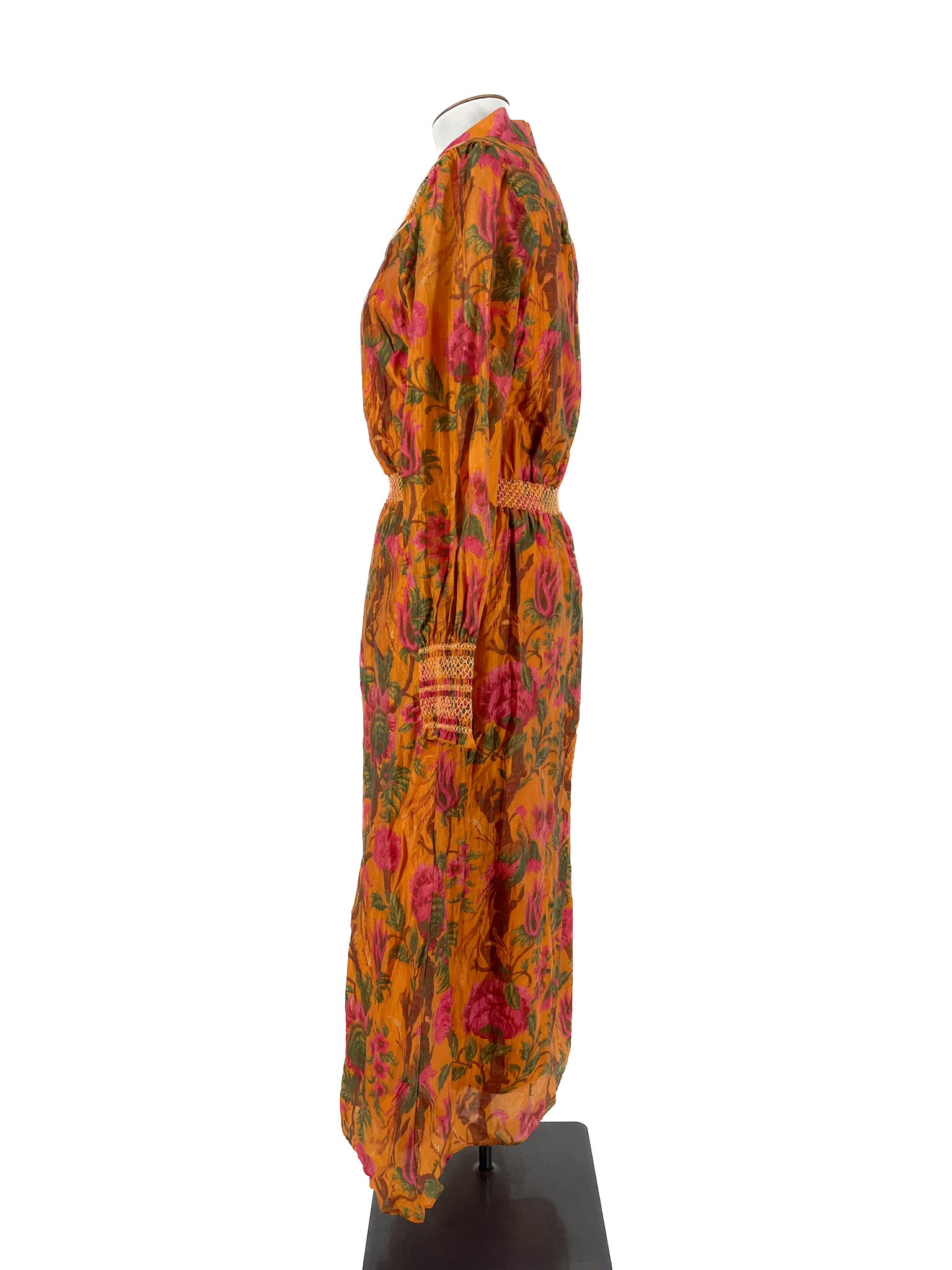 Fate + Becker - Orange Maxi Dress (Size 14)