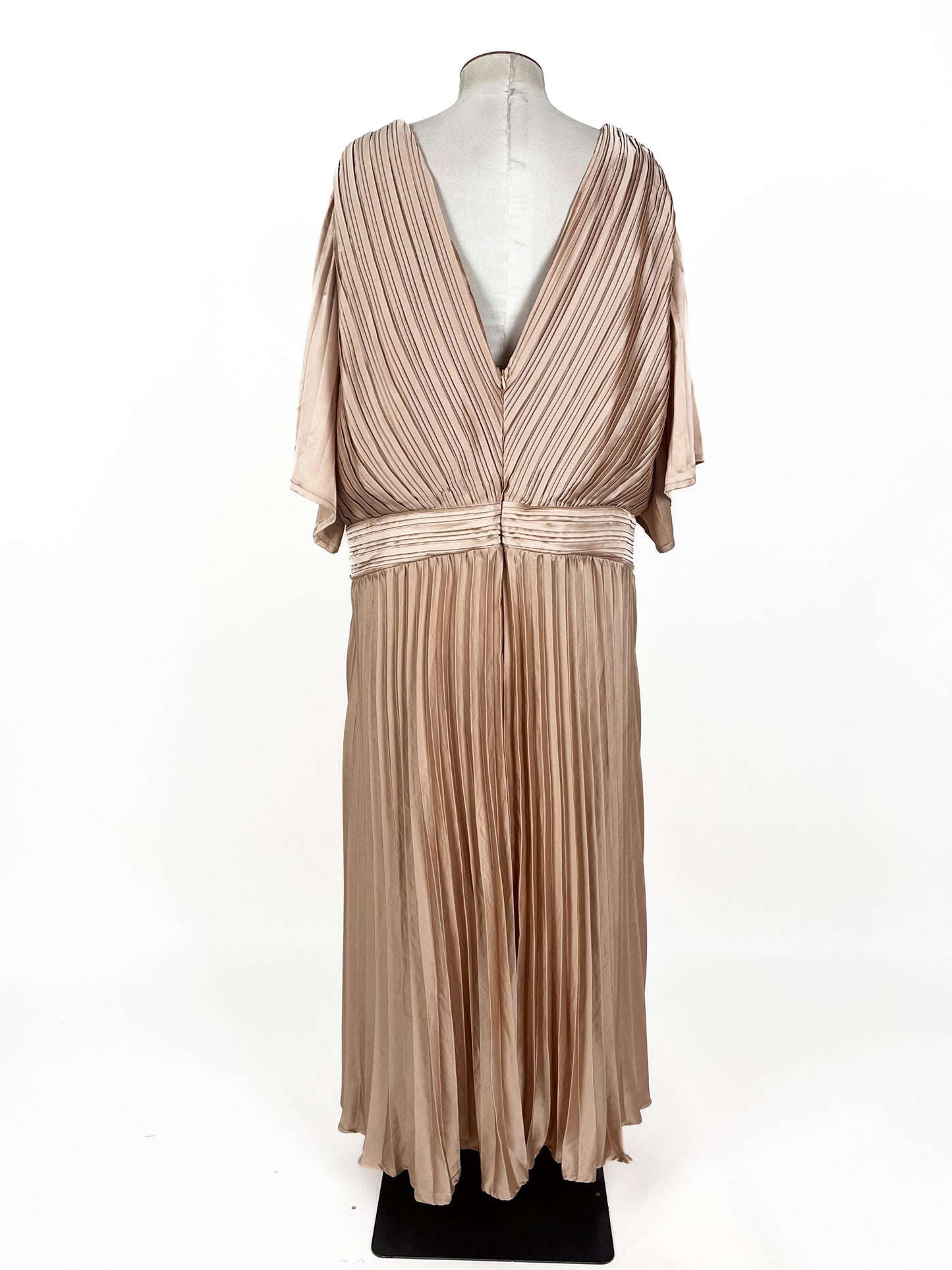 Boohoo | Gold Cocktail Dress | Size 28
