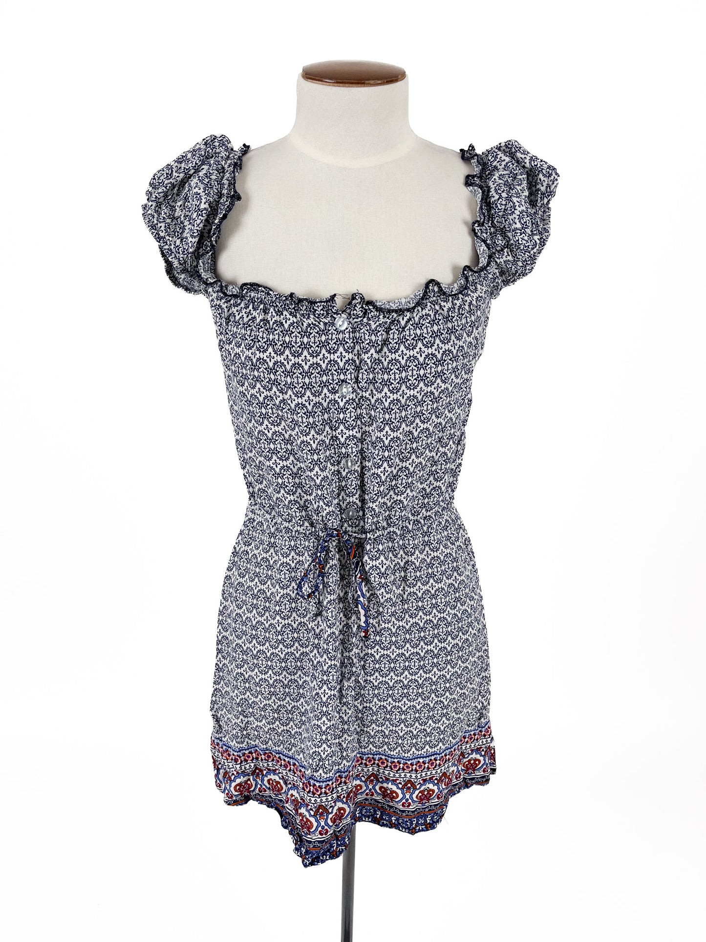 Aztec Rose | Multicoloured Casual Dress | Size 10
