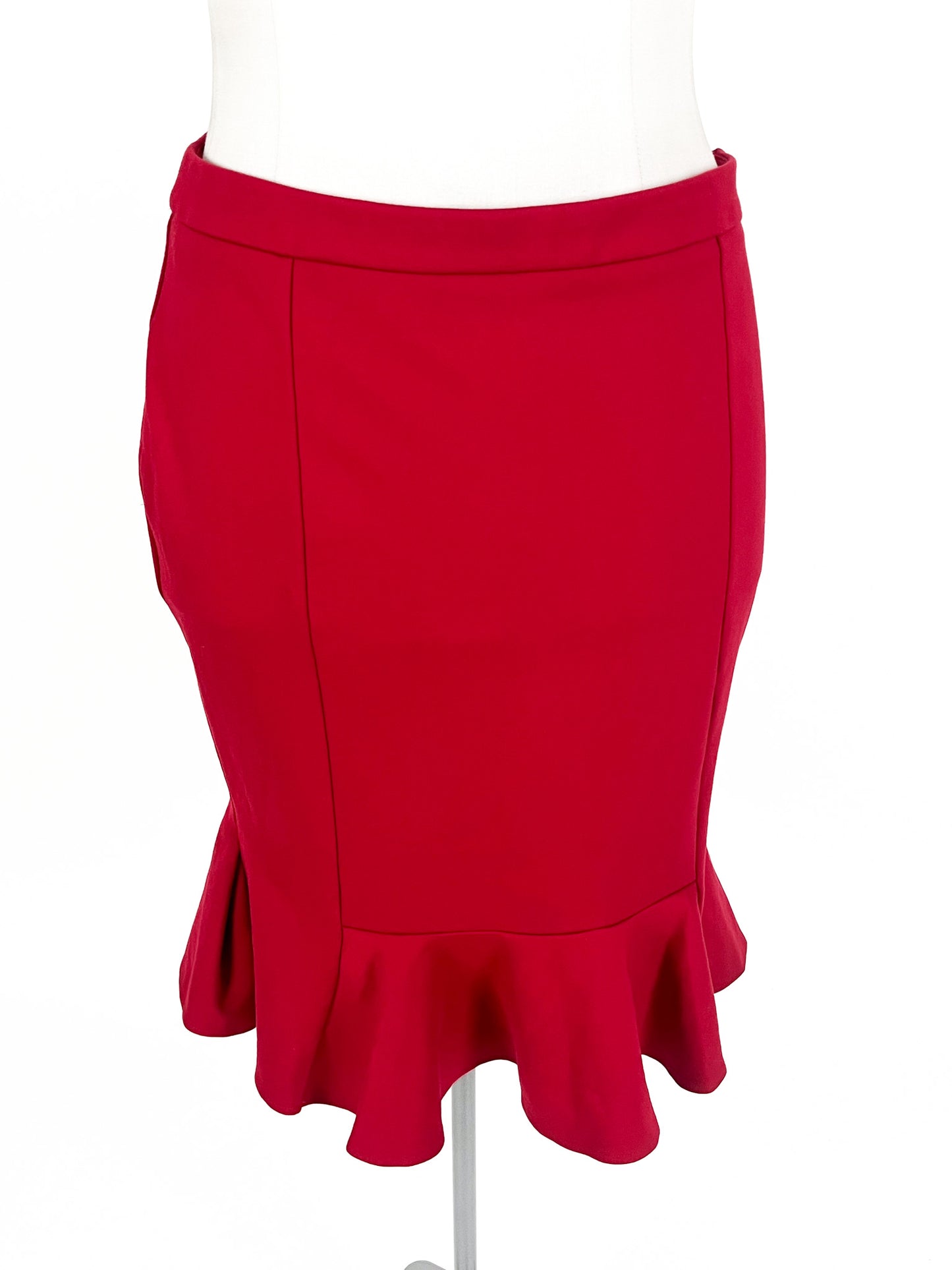 Portmans | Red Workwear Skirt | Size 14