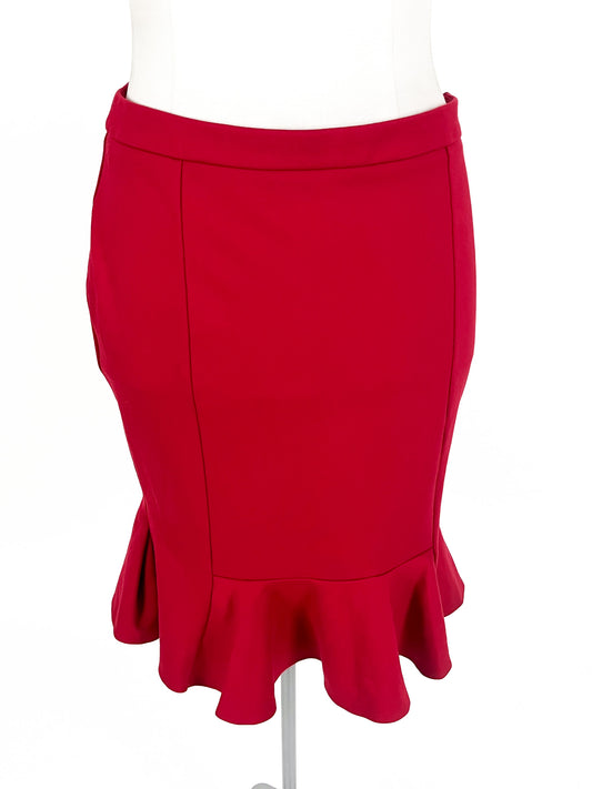Portmans | Red Workwear Skirt | Size 14