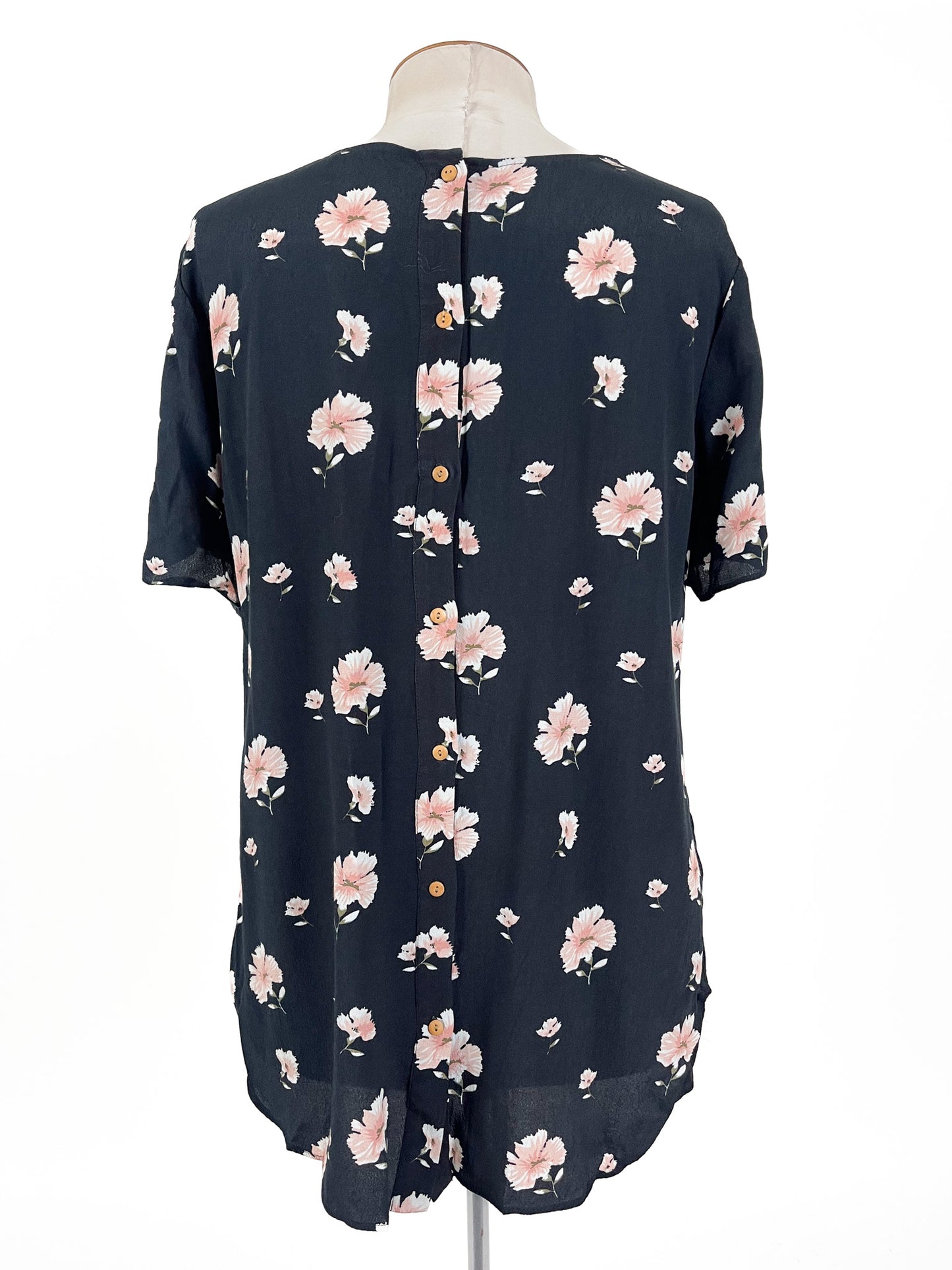 Whistle - Navy Blouse (Size 14)