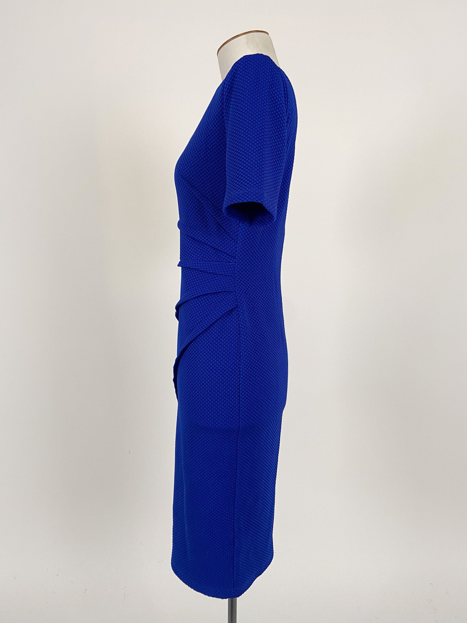 Marks Spencer Blue Formal Workwear Dress Size S Again
