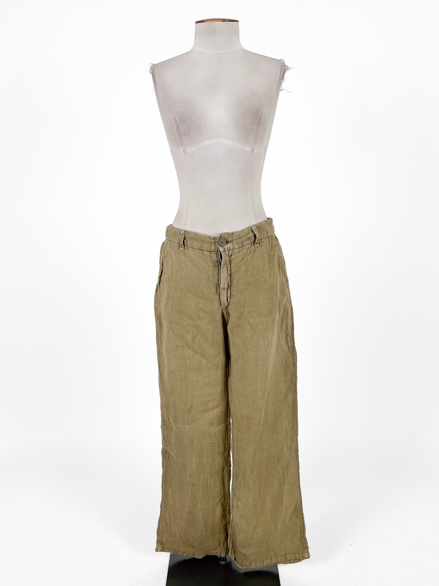 Zara | Green Straight fit Pants | Size S