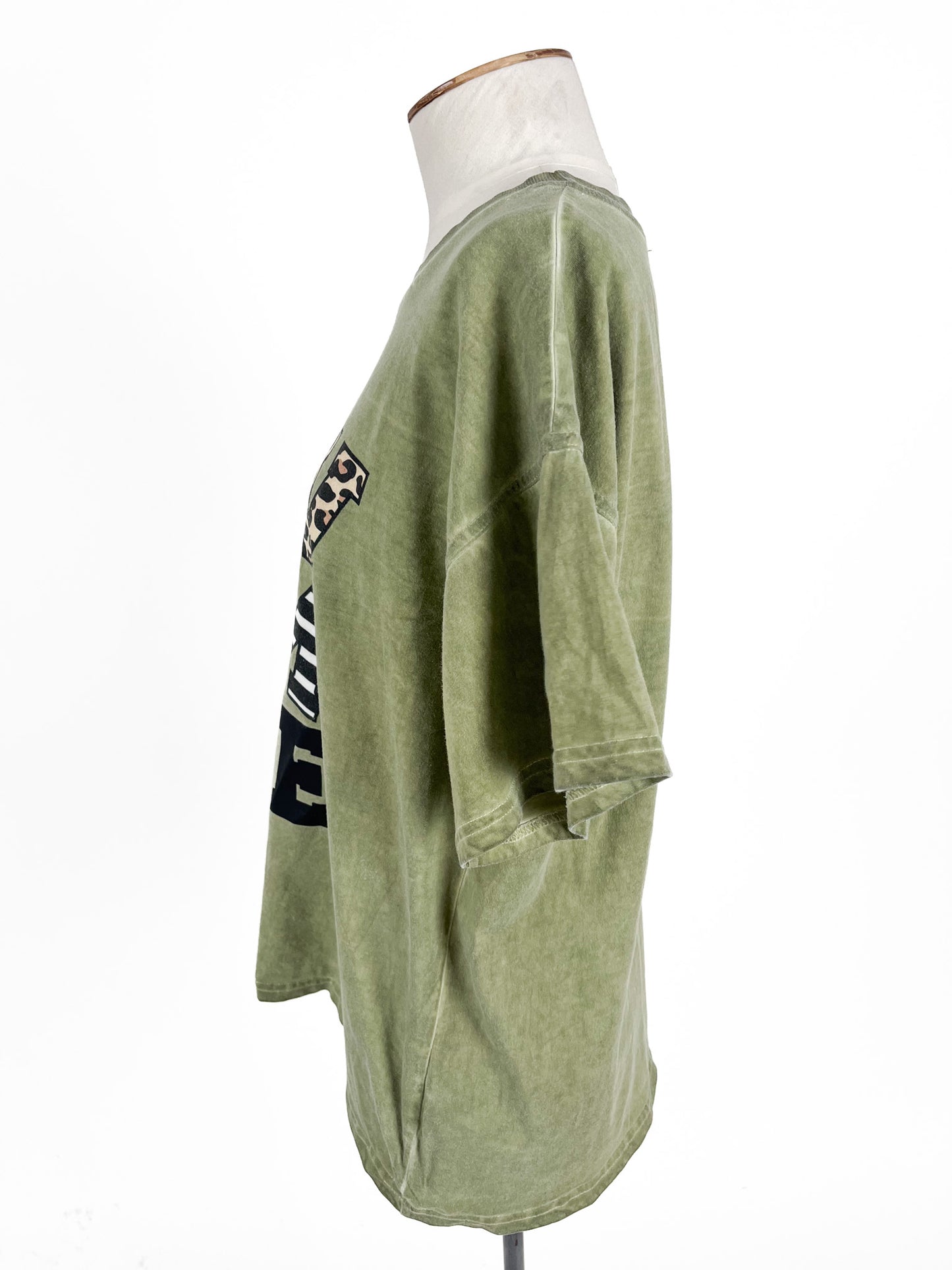 Alaska Tees | Green Casual Top | Size S