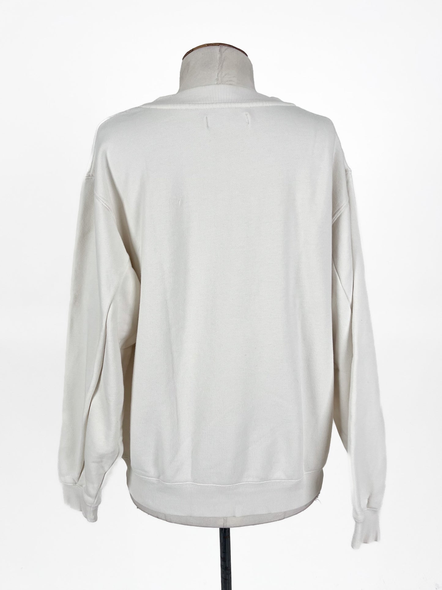 Assembly Label | White Casual Jumper | Size 8