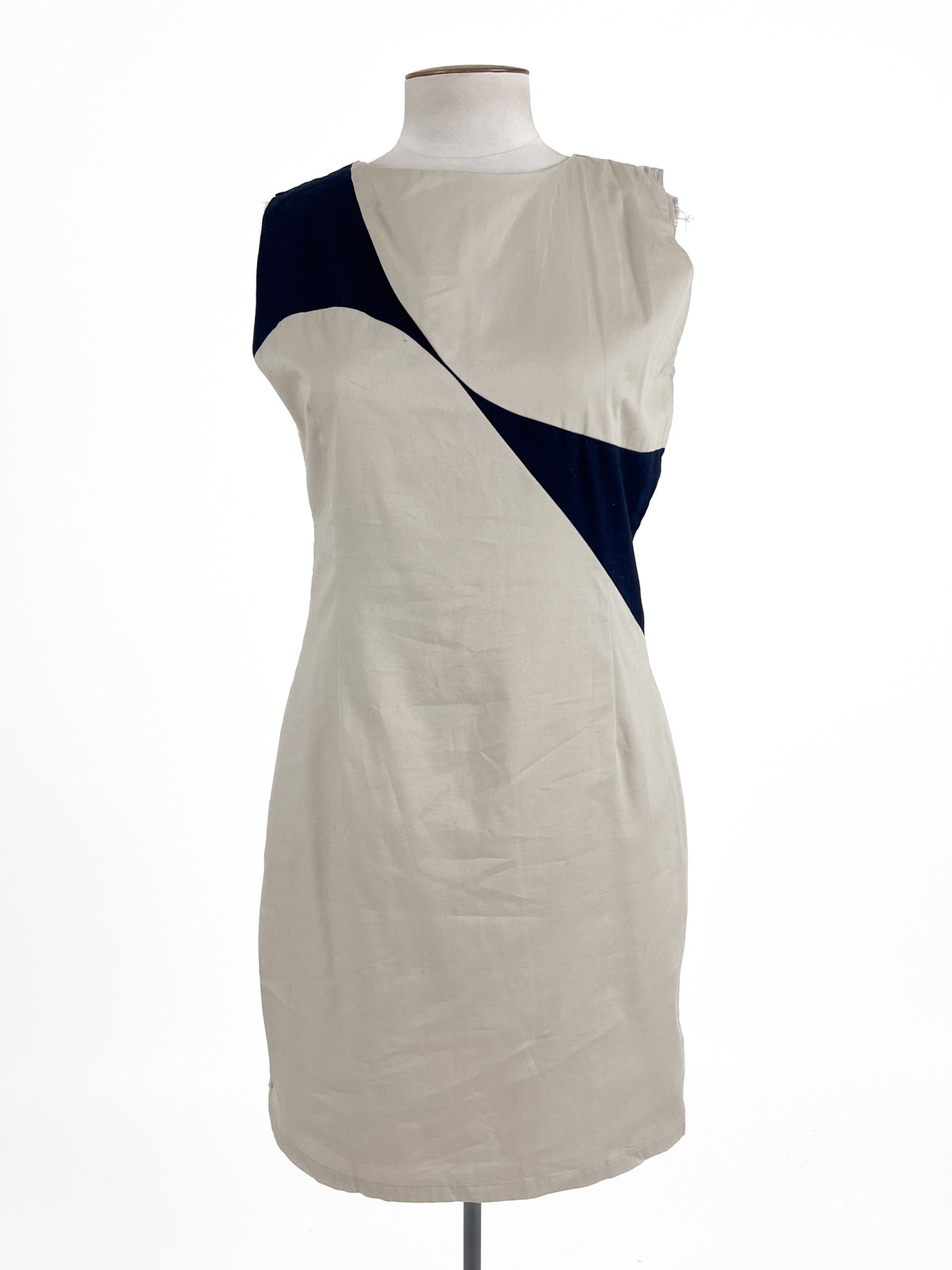 Amelia | Beige Casual/Workwear Dress | Size 12