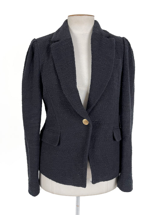 Decjuba | Black Casual Jacket | Size 12
